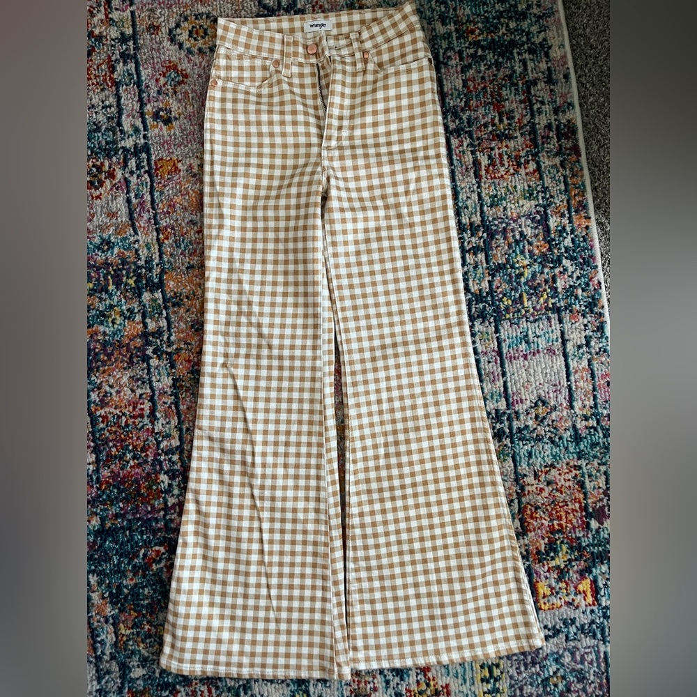 Wrangler Wanderer 622 Gingham Checkered Pants